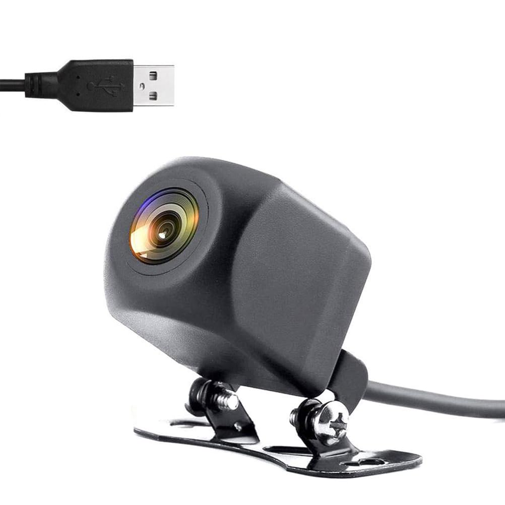 WiFi-Rückfahrkamera 5 V USB Motorrad-Rückfahrkamera HD-Nachtsicht-Fahrtenschreiber IP67 wasserdicht