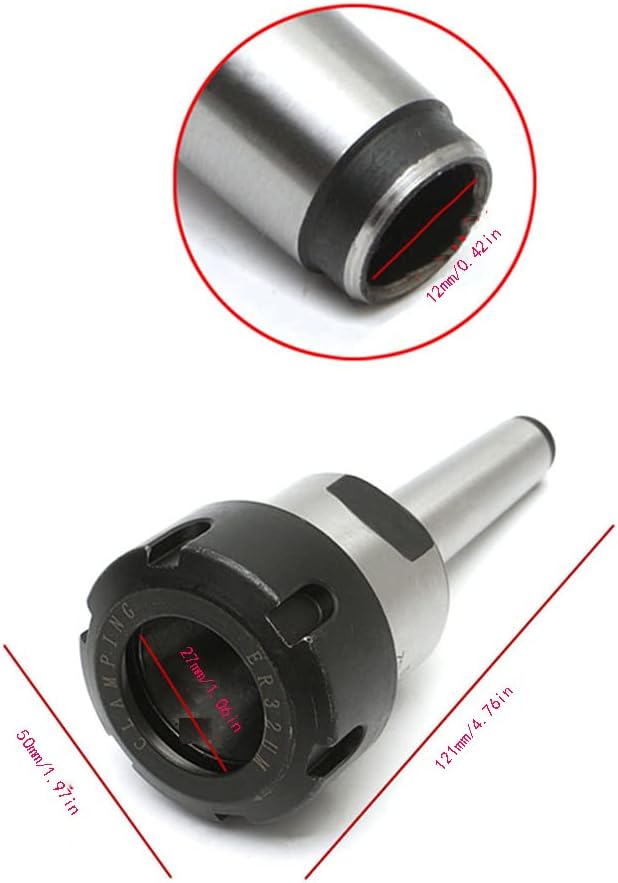 Präzisionsfeder Spannzangensatz Spannzangen-Set MT2 ER32 MK2 M10 +19Pzs ER32 Federzangen Spannfutter