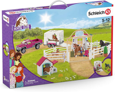 Schleich 72148 Spielset -Ausflug zur Pferdekoppel (Horse Club) -