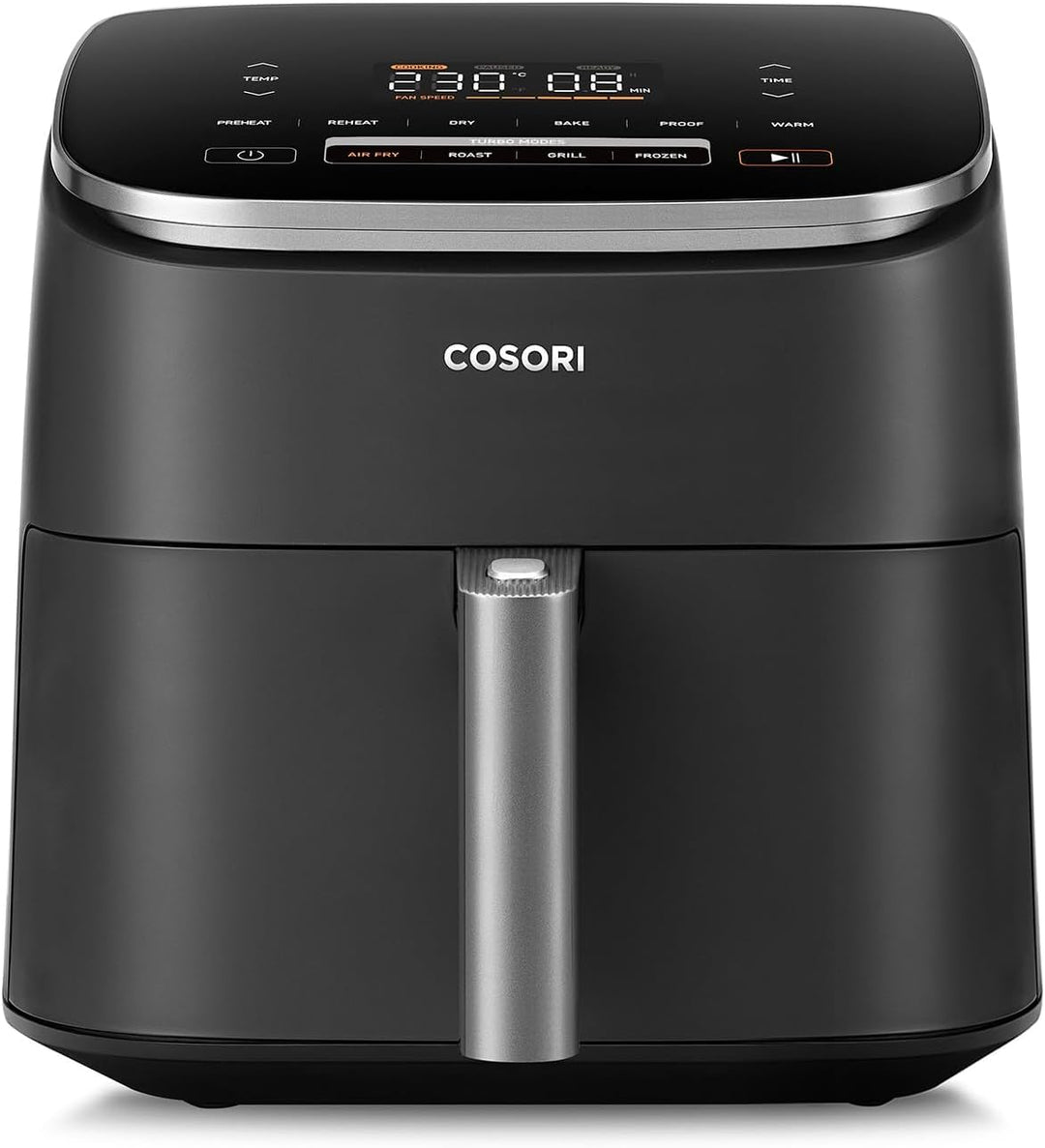 COSORI Turbo Blaze Luftfritteuse, 6 l, mit 100% Keramikbeschichtung, 46% schneller, exklusiver DC-Mo