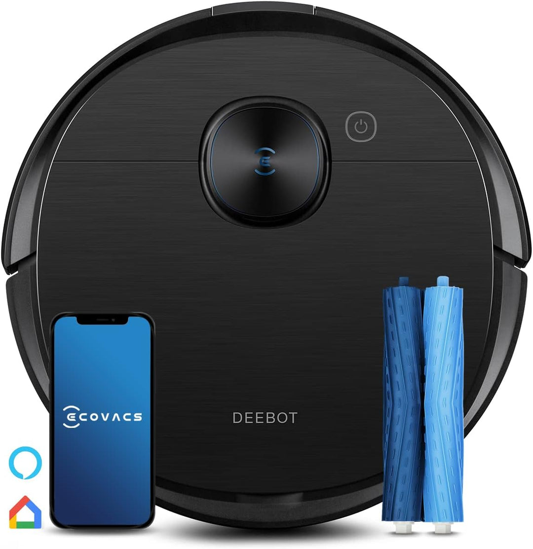 ECOVACS DEEBOT T9 AIVI Saugroboter mit Wischfunktion (3000Pa AIVI Menschen-/Hindernisvermeidung, Ver