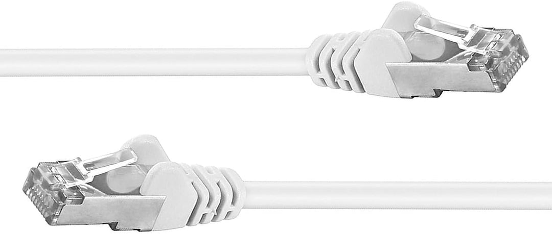PremiumCord Netzwerkkabel, Ethernet, LAN & Patch Kabel CAT6a, 10Gbit/s, S/FTP PIMF Schirmung, AWG 26