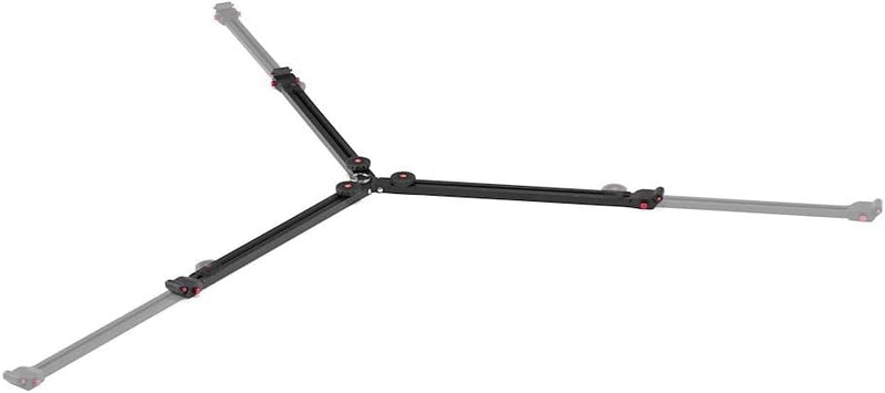 Manfrotto, Fluid-Videokopf 509 mit Fast Twin Videostativ 645, Tripod aus Carbon, Stativ Profi-Kit fü