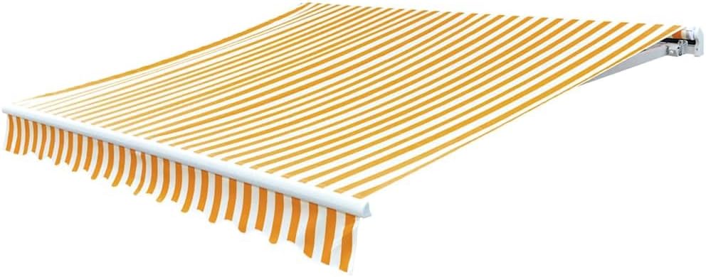 vidaXL Markisenbespannung Sonnenschutz Markisenstoff Markisentuch Markise Canvas Sonnenblumengelb &amp;