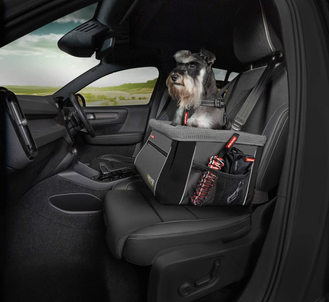EzyDog Drive Booster Hundesitz Auto & Sitzerhöhung - Verstärkter Autositz für Kleine und Mittlere Hu