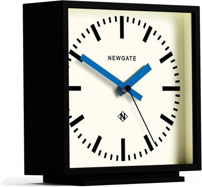 NEWGATE® Amp Silent Sweep Kaminuhr – 'No Tick' – eine Moderne Kaminuhr – Uhren für Wohnzimmer – Büro