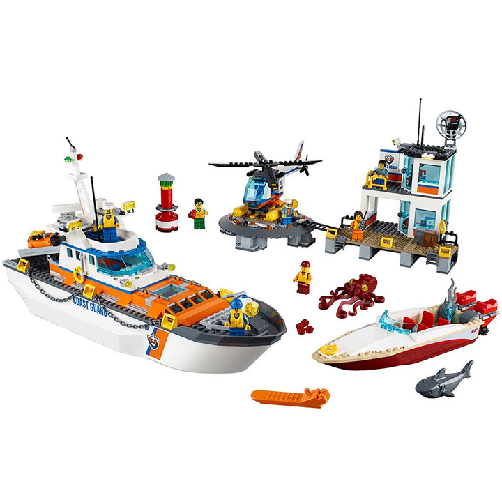 LEGO City 60167 - "Küstenwachzentrum Konstruktionsspiel, bunt
