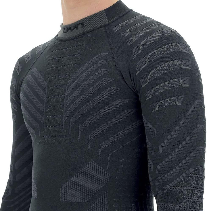 UYN Herren Resilyon Langarmshirt (1er Pack) XL Black/Anthracite, XL Black/Anthracite