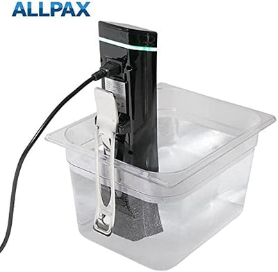 Allpax Sous Vide Garer SV3 - 1100 Watt - mit integrierter Umwälzpumpe für dauerhaft gleichmässige Te