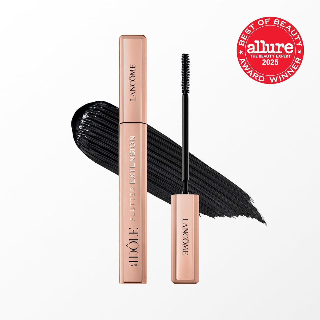 Lancôme Lash Idôle Flutter Extension Mascara 01 True Black, langanhaltende Wimperntusche für bis zu