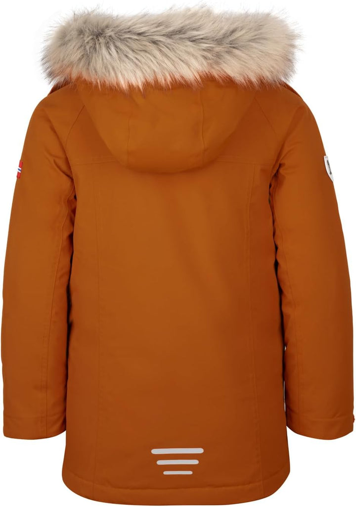 Trollkids Spitsbergen Mantel Parka 164 Zimt, 164 Zimt