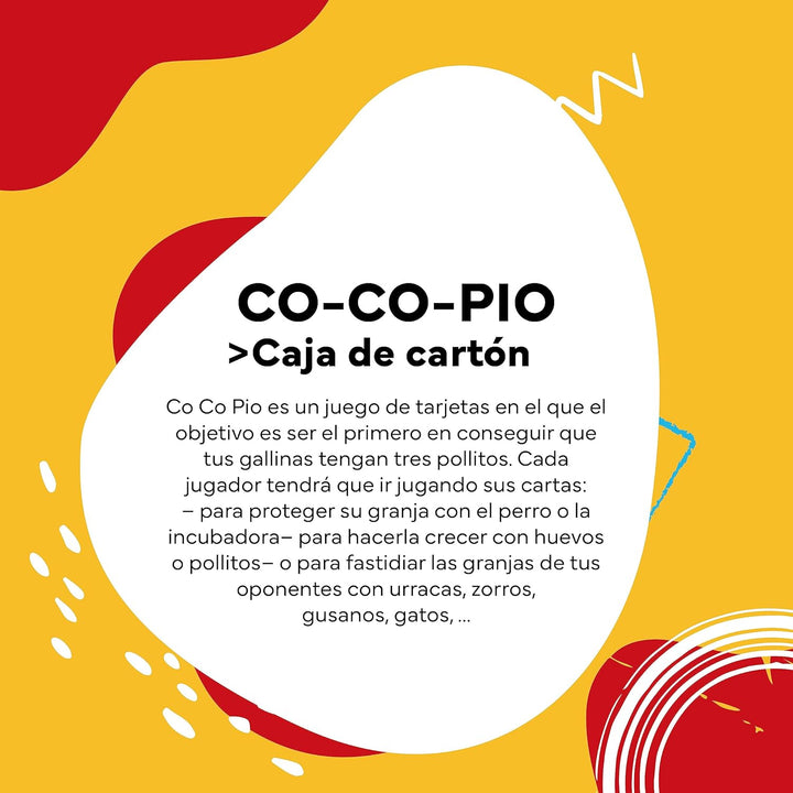 Cayro – Co-Co-Pío-Spiel – Holen Sie Sich DREI Küken vor dem Rest – Geschwindigkeitsspiel mit Freunde