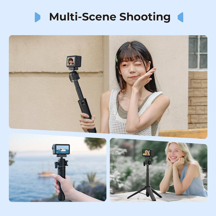 SMALLRIG Action-Kamera-Selfie-Stick-Stativ, 2-in-1-Teleskop-Design, passend für DJI Action 5 Pro/4/3