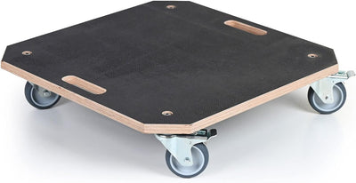 Weva Rollbrett | Siebdruck Transportroller | 40 x 40 cm | bis zu 300 kg Tragkraft | Möbelroller | Ma