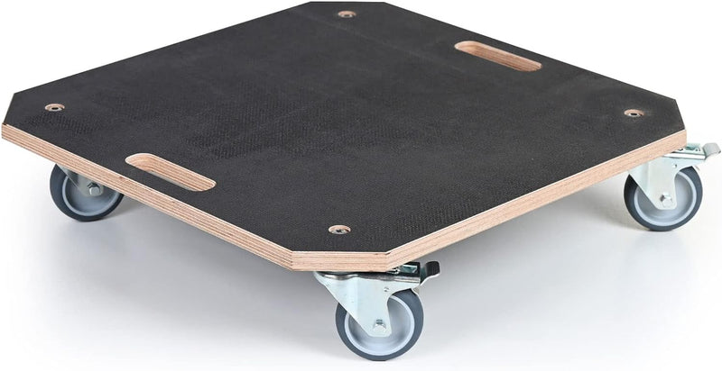 Weva Rollbrett | Siebdruck Transportroller | 40 x 40 cm | bis zu 300 kg Tragkraft | Möbelroller | Ma
