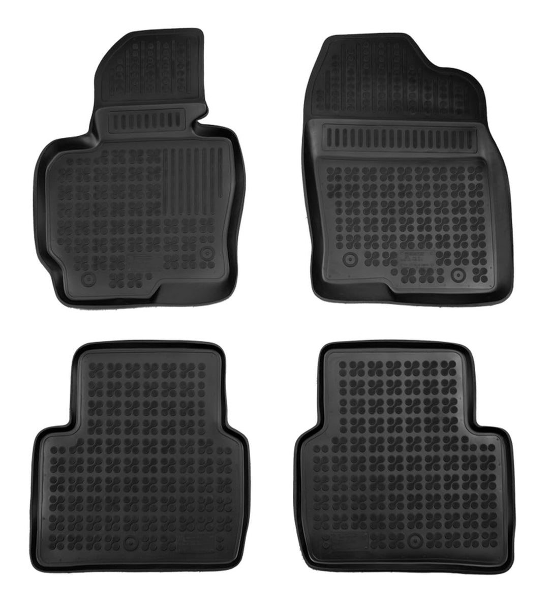 AZUGA Hohe Gummi Fussmatten passend für Mazda CX-5 ab 2012-5/2017 AZ10300205 Automatten Gummimatten