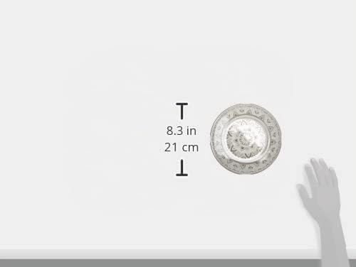 Ritzenhoff &amp; Breker Teller-Set Valencia, 2-teilig, Durchmesser, Braun, 21.5 cm Teller Dekor, Teller