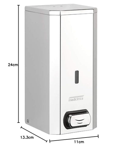 All Care 13147 Mediclinics Hoch Glanz Mediclinics Edelstahl Seifenspender, 1500 ml High Glass, High
