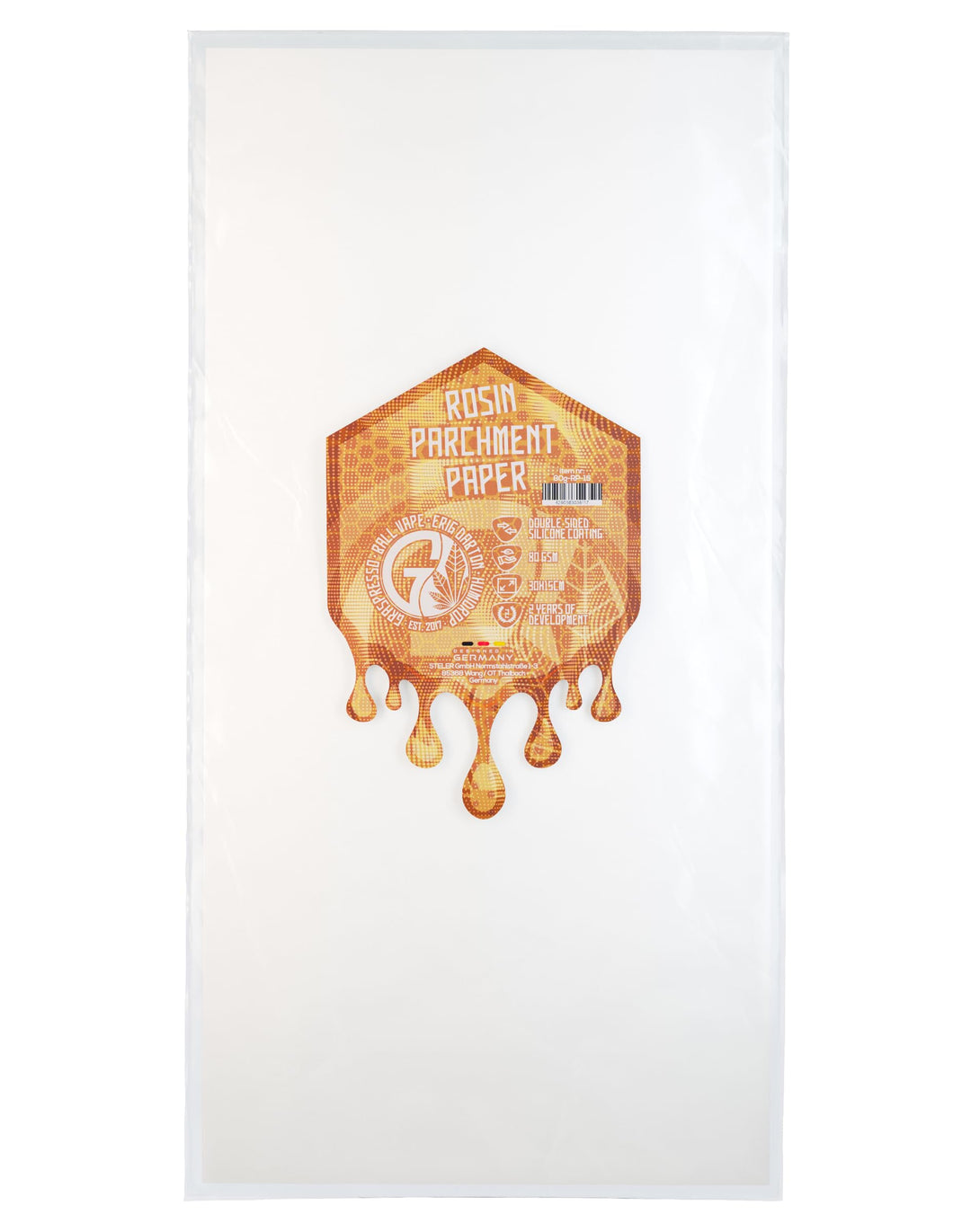 100x Graveda Pergamentpapier 30x30cm Doppelseitig mit Silikon beschichtetes parchment paper - Antifh