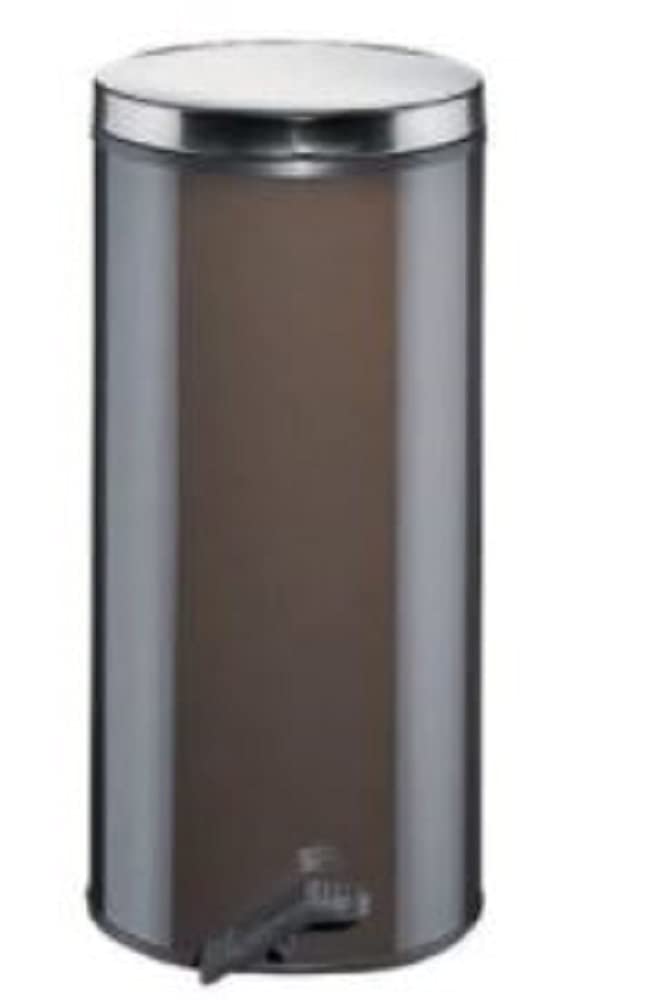 Wesco Tretabfallsammler Gastro 22 Liter dunkelbraun, Dunkelbraun