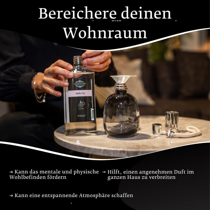 Scentchips® Duftöl Dark Myths – Aromaöl für Diffuser & Duftlampen – Raumduft & Parfümöl – Nachfüllfl
