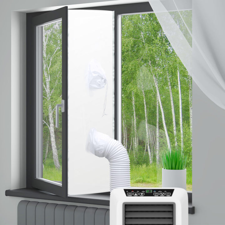 REDTRON Klimaanlagen-Fenster-Kit, Klimaanlage-Fenster-Dichtung für mobile Klimaanlagen, wasserdicht