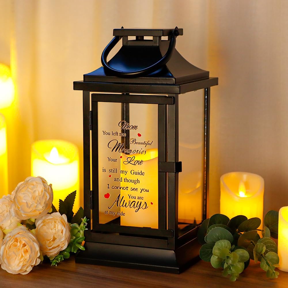 TRIROCKS Memorial Laterne Trauergeschenke in Erinnerung an einen geliebten Menschen Gedenkgeschenke