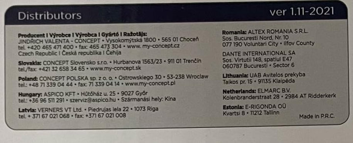 CONCEPT Hausgeräte Concept Golf RK0050 Elektrischer Wasserkocher Drahtlose Keramik Krug 3D-Golfball-