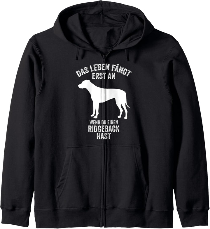 Rhodesian Ridgeback Hund Kapuzenjacke