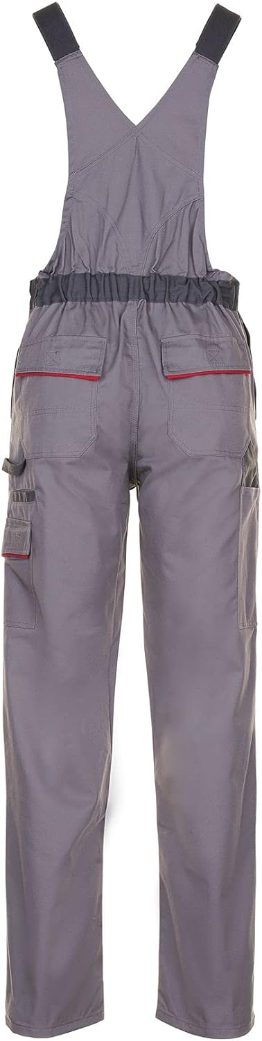 Planam Highline Herren Latzhose Zink Schiefer rot Modell 2331 Grösse 50 zink/schiefer 50, zink/schie