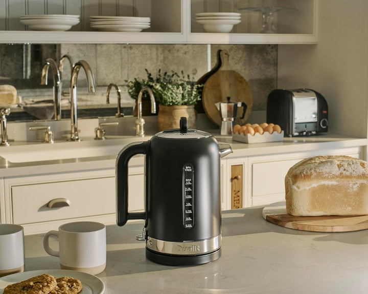 Dualit Wasserkocher Classic 1,7 l Matt Schwarz
