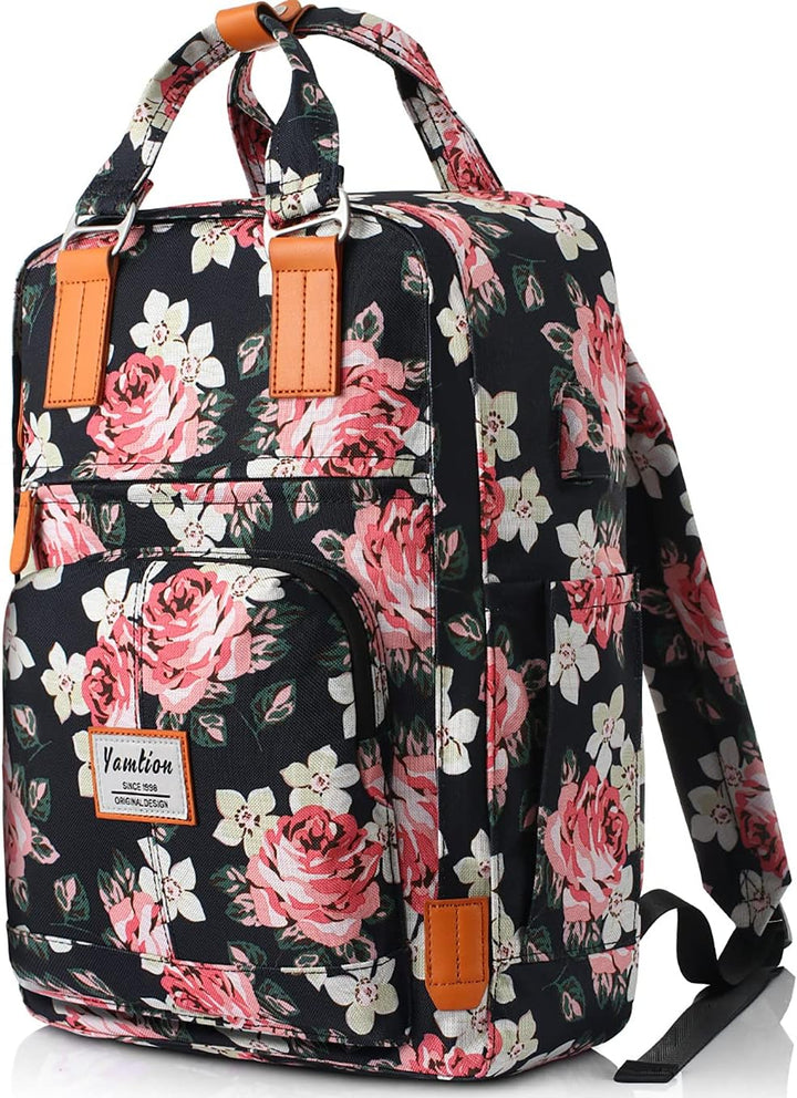 YAMTION Rucksack Damen,Schulrucksack Mädchen Teenager Daypack Damen Rucksack Frauen Rucksack Laptop