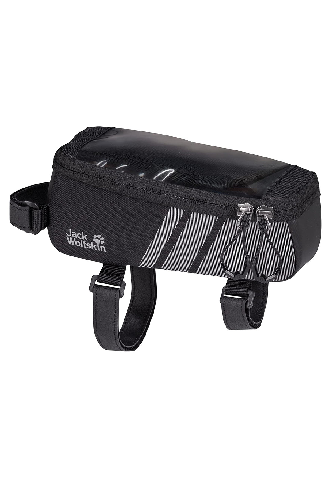 Jack Wolfskin Unisex Top Tube Fahrradtaschen, Flash Black