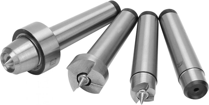 4 Stücke MT1/MT2-Drehmaschinen-Drehbecher-Mittelset für Holzbearbeitungsmaschinen(MT2)