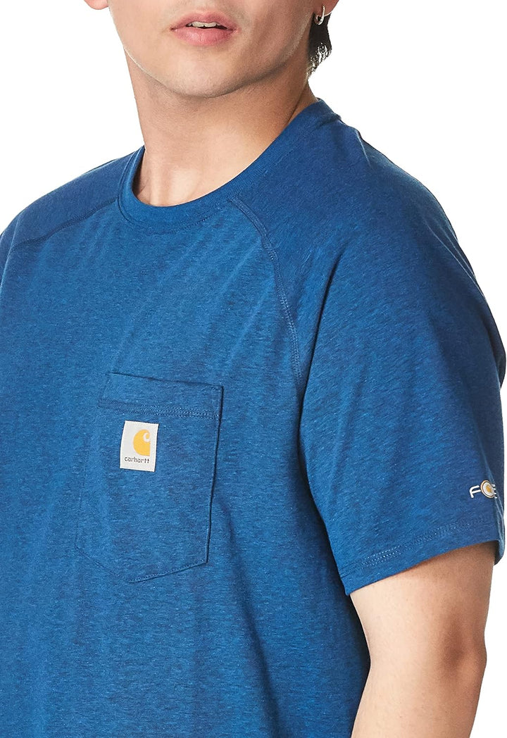 Carhartt Bekleidung T-Shirt S Light Huron Heather, S Light Huron Heather