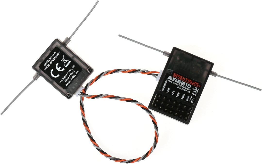 LICHIFIT AR6210 DSMX-Empfänger RX-Unterstützung DSM2 für JR Spektrum Transmitter TX RC