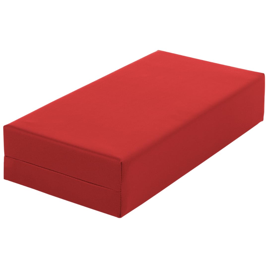 ATC Handels GmbH Stufen-Lagerungskissen 50 x 25 x 10cm aus qualitativem Ether-Schaum mit Kunstlederb