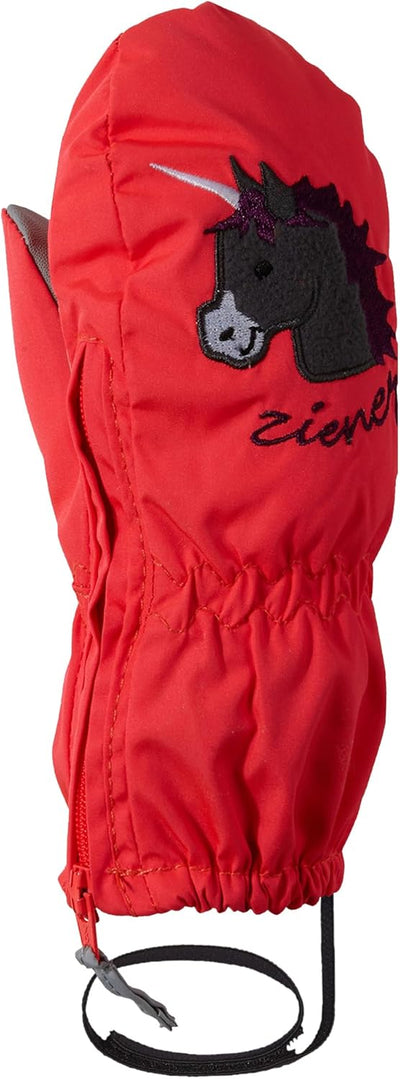Ziener Baby LE Zoo Minis Glove Ski-Handschuhe rosa (neon pink) 98 cm, rosa (neon pink) 98 cm