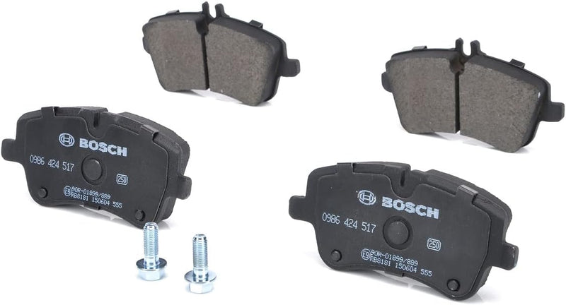 Bosch BP274 Bremsbeläge - Vorderachse - ECE-R90 Zertifizierung - vier Bremsbeläge pro Set