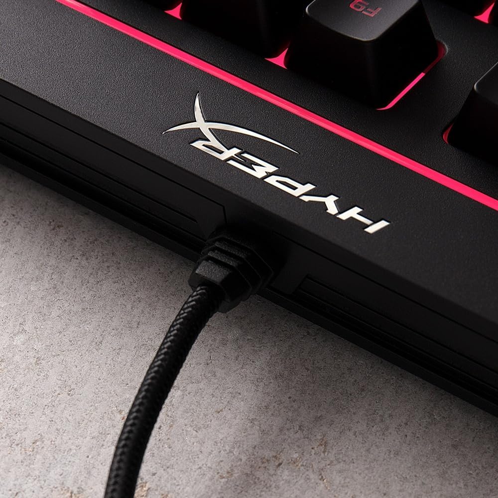 HyperX Alloy Core RGB – Membrane Gaming Tastatur (QWERTZ deutsches Layout) Schwarz Membrane Alloy Co