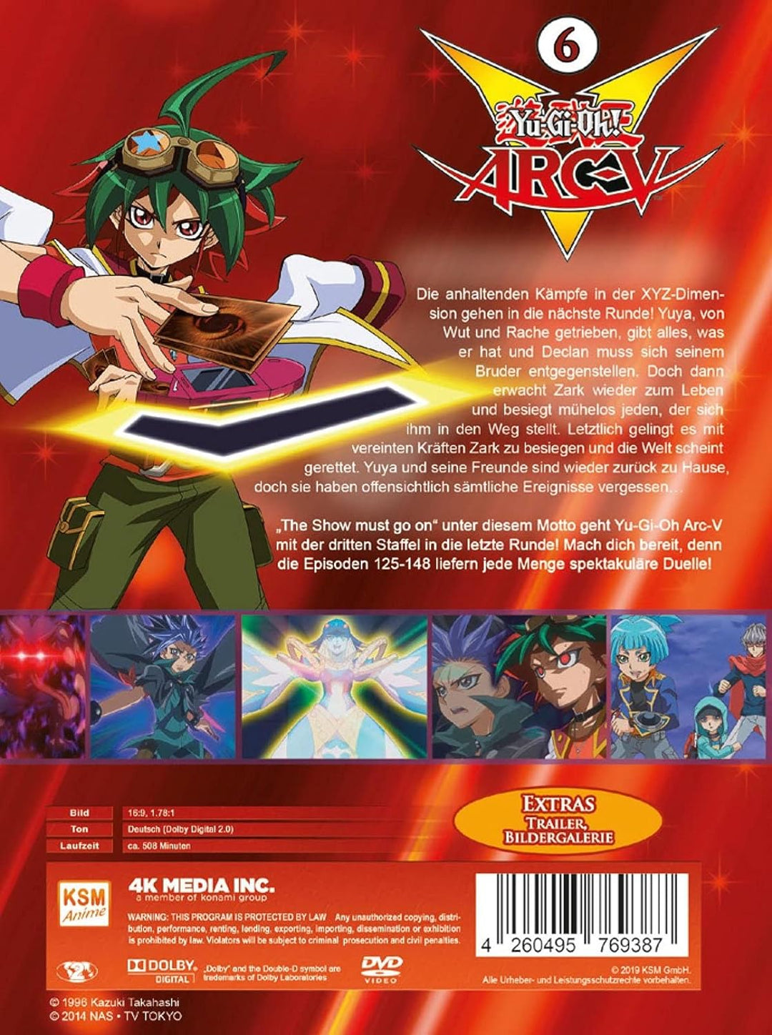 Yu-Gi-Oh! Arc V, Vol. 6 [5 DVDs], DVD