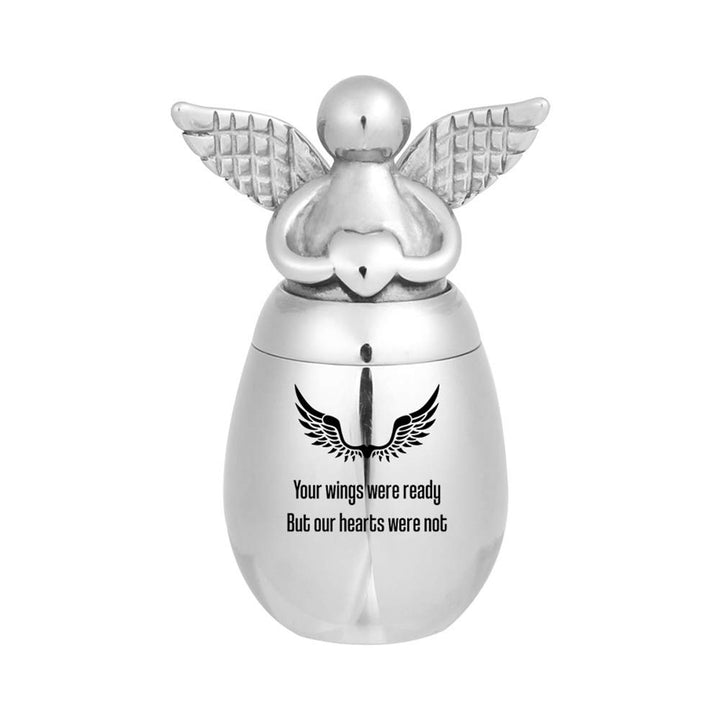 Urn-01 Urnen-01 "Your Wings were Ready, But My Heart Was Not – Kleine Andenken-Urnen für Menschen/Ha