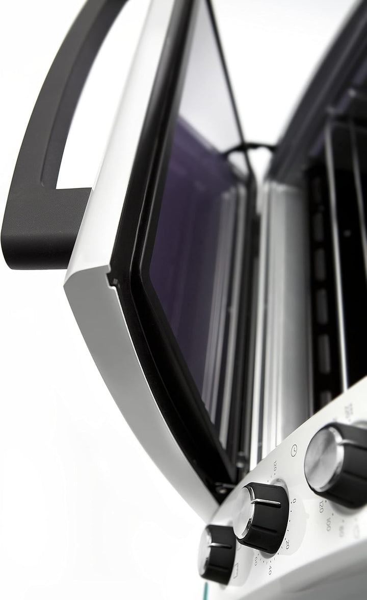 De'Longhi EO 24752 Kompaktbackofen - Elektrischer Ofen mit 7 Kochfunktionen inkl. Gitterrost und Bac