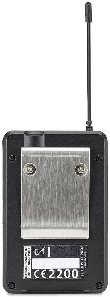 SAMSON LM8 - Omnidirectional Lavalier Microphone with a Miniature Condenser Min Capsule - Black Nur