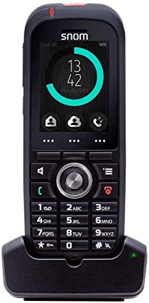 Snom M70 IP DECT Robustes Mobilteil EU / USA, VoIP, SIP, Bluetooth, HD, Alarmschlüssel, Vibration, P