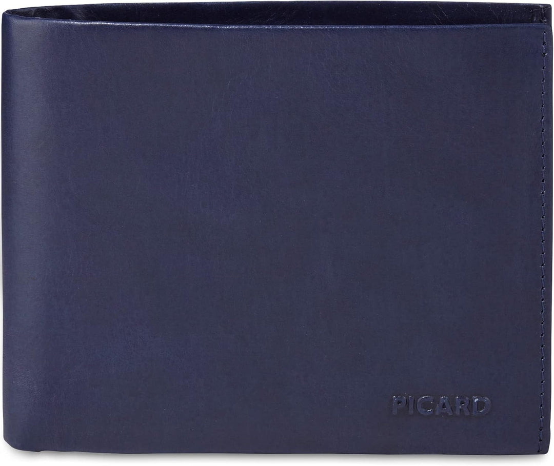 Picard Unisex Apache Reisezubehör-Bi-Fold-Brieftasche, Jeans, 12,5 x 9,5 x 1cm 12,5 x 9,5 x 1cm Jean