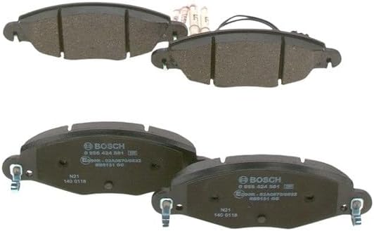 Bosch BP327 Bremsbeläge - Vorderachse - ECE-R90 Zertifizierung - vier Bremsbeläge pro Set