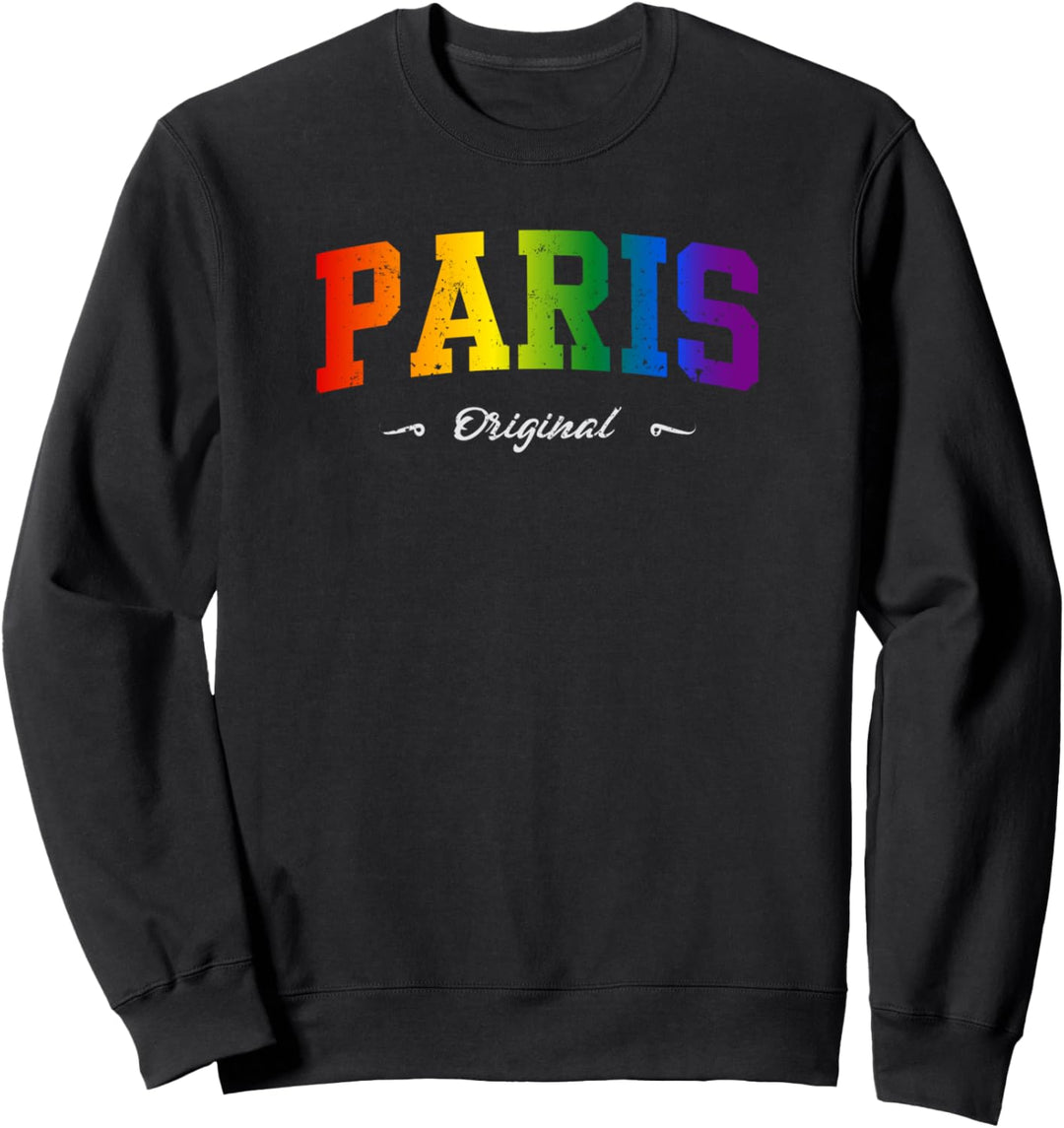 Paris Sport LGBTQAI+ Souvenir Fanartikel Sweatshirt