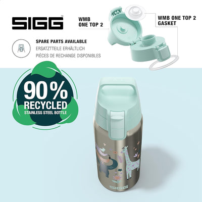 SIGG - Isolierte Trinkflasche Kinder - Shield Therm ONE - Für Kohlensäurehaltige Getränke Geeignet -