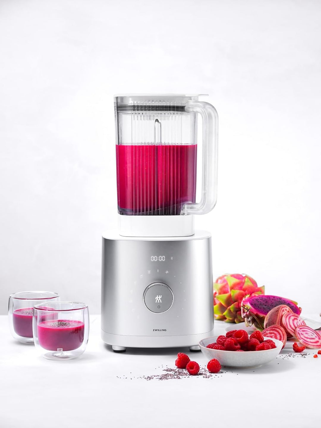 ZWILLING ENFINIGY Hochleistungsstandmixer 1.8 Liter, Mixer mit Edelstahl-Winglet-Klinge &amp; 1600-Watt-